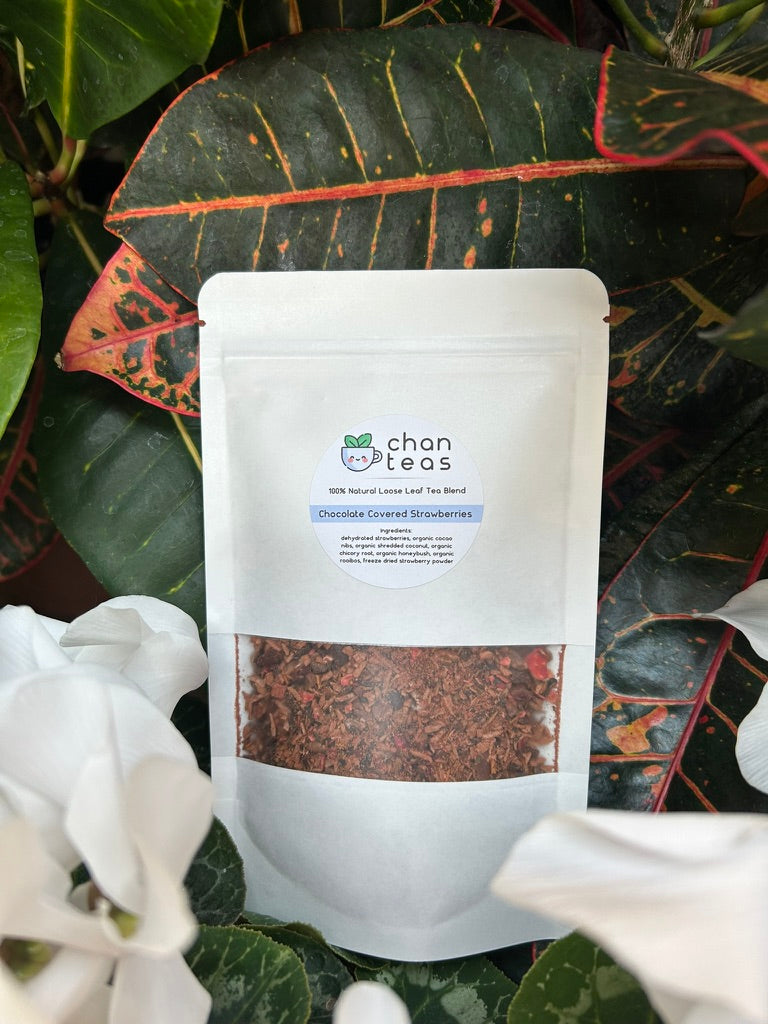Chocolate Covered Strawberries | Indulgent Romantic Love Herbal Tea